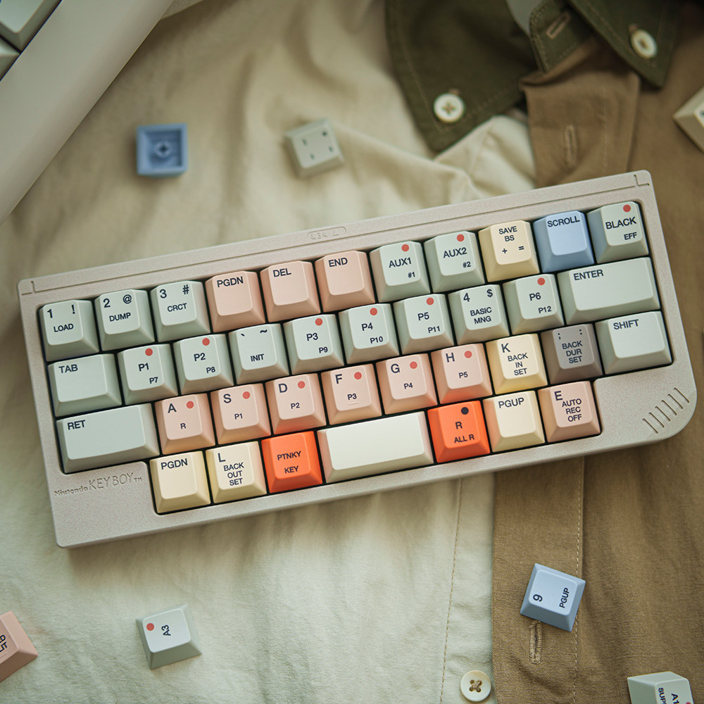 Retro Gaming Laptop - Capuchons de touches FBB S9000 Style