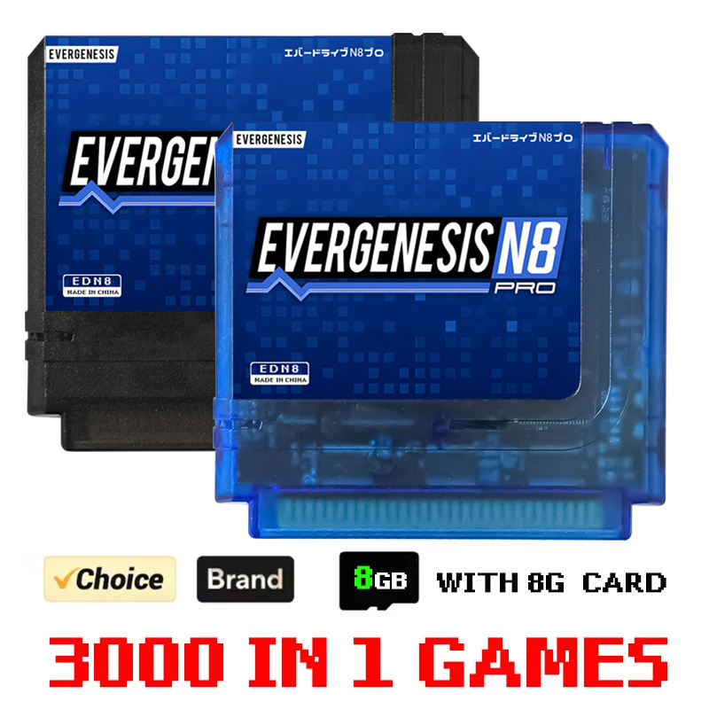 Retro Gaming Fun - Cartouches de jeu ED N8 Pro