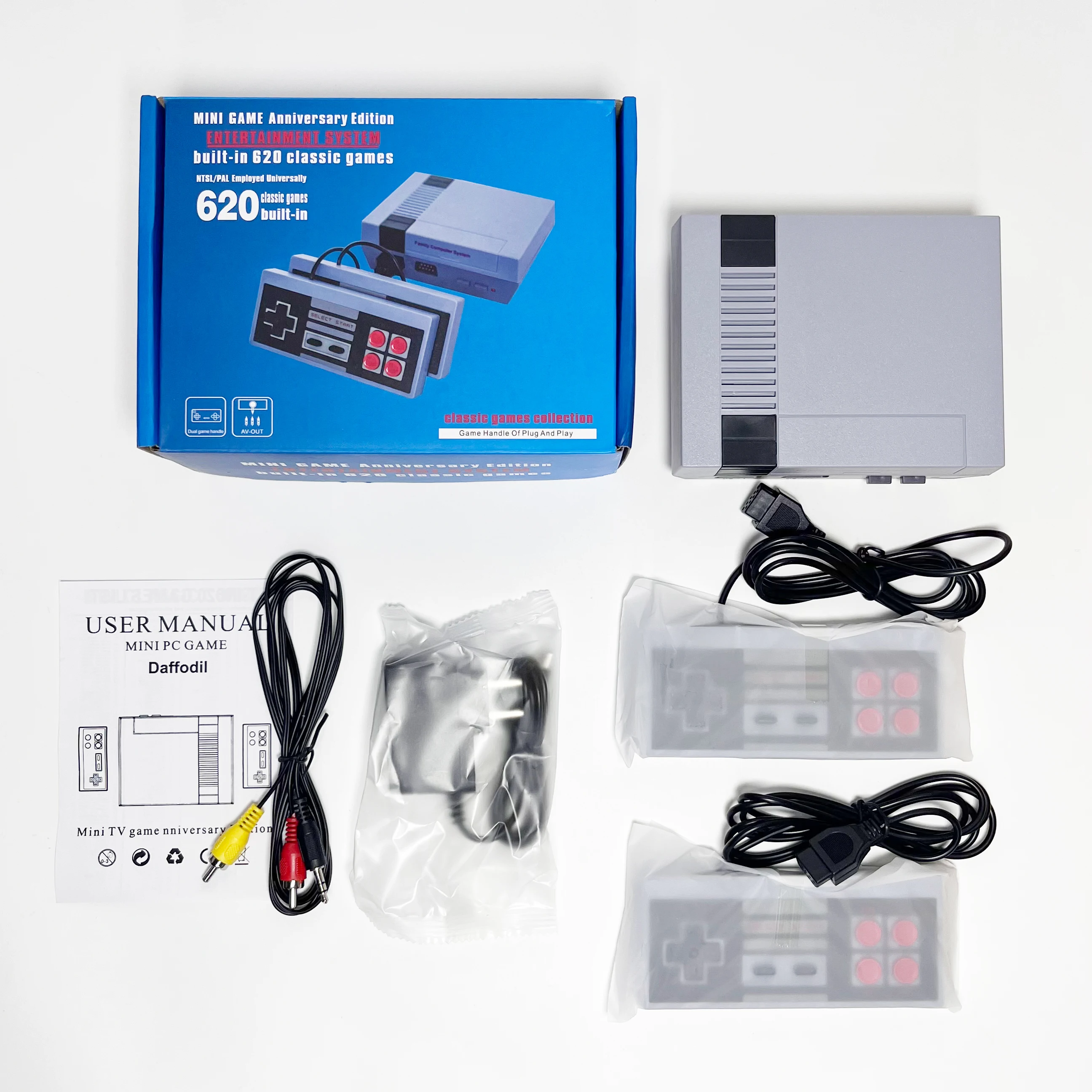 Retro Gaming Handheld 2026 - Nouvelle console de jeu rétro NES
