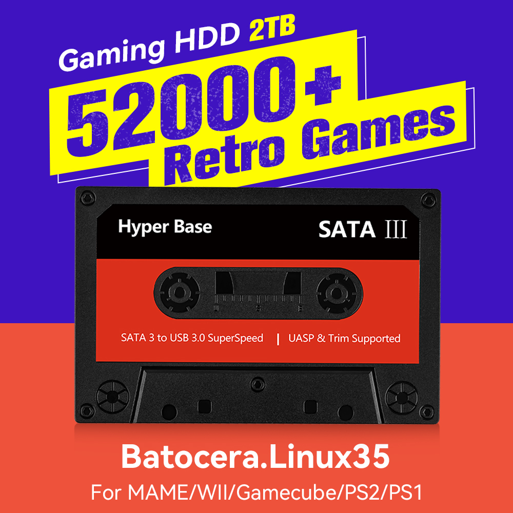 Retro Gaming Windows - Console de jeux rétro Batocera 500