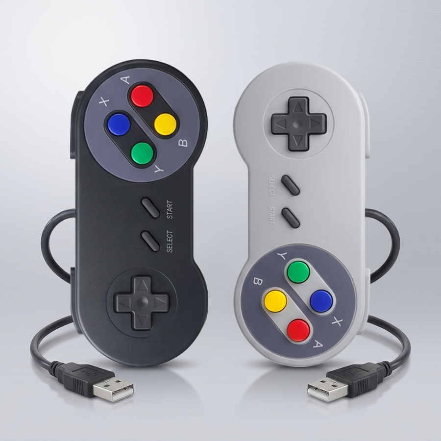 Retro Gaming Windows - Manette de jeu USB, joystick de