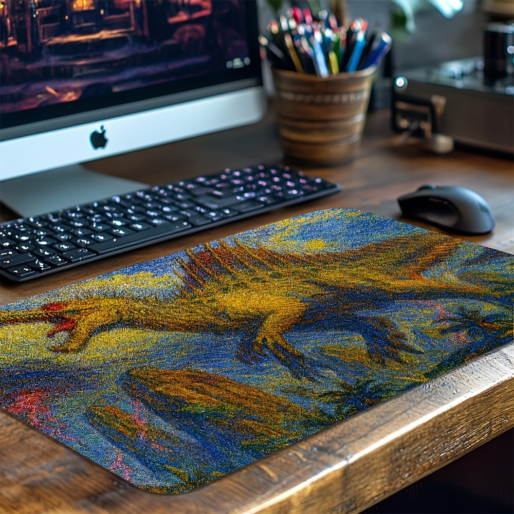 Retro Gaming Laptop - Tapis de jeu rétro Spinosaurus, tapis