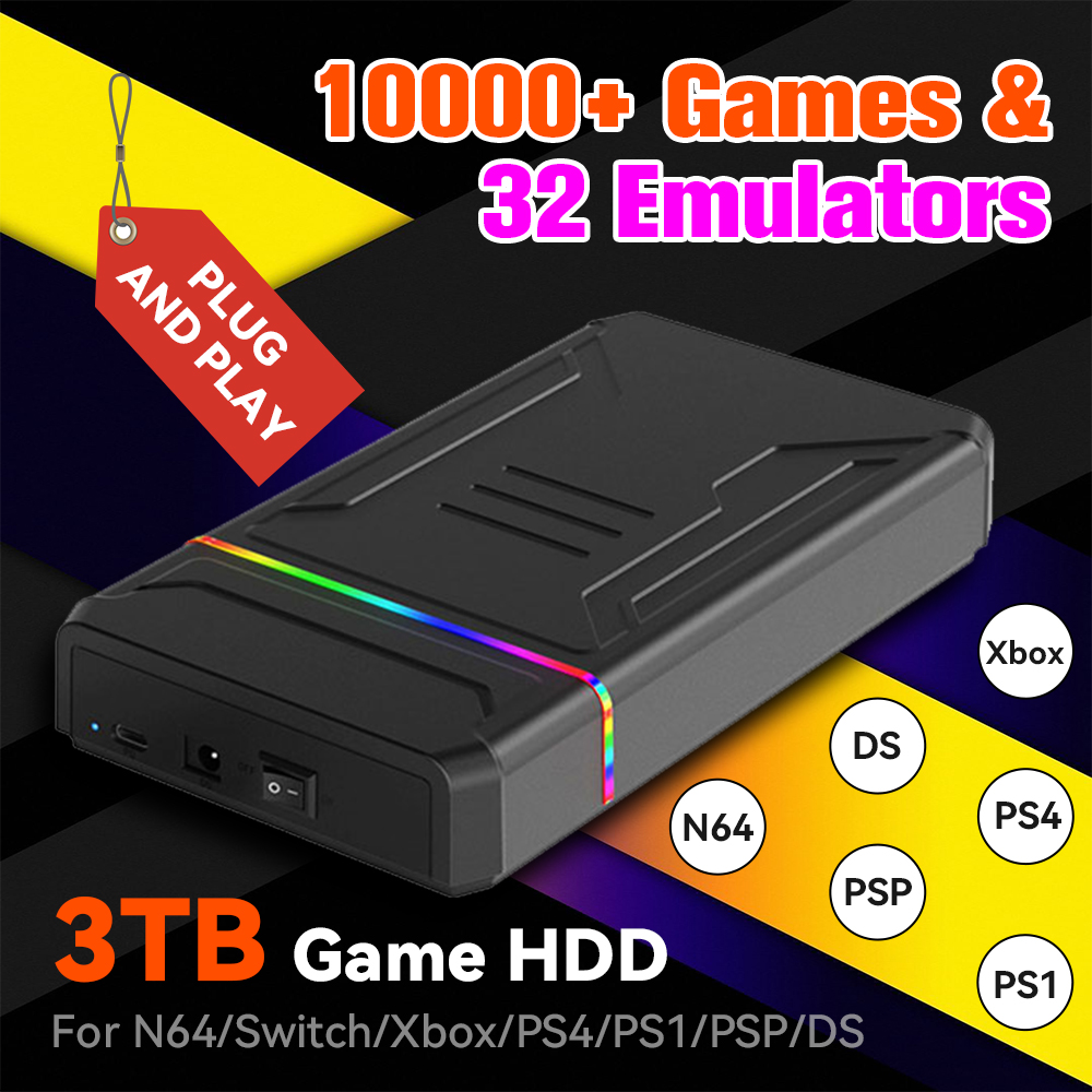 Disque dur externe 3TB pour je - Retro Gaming Xbox avis et prix
