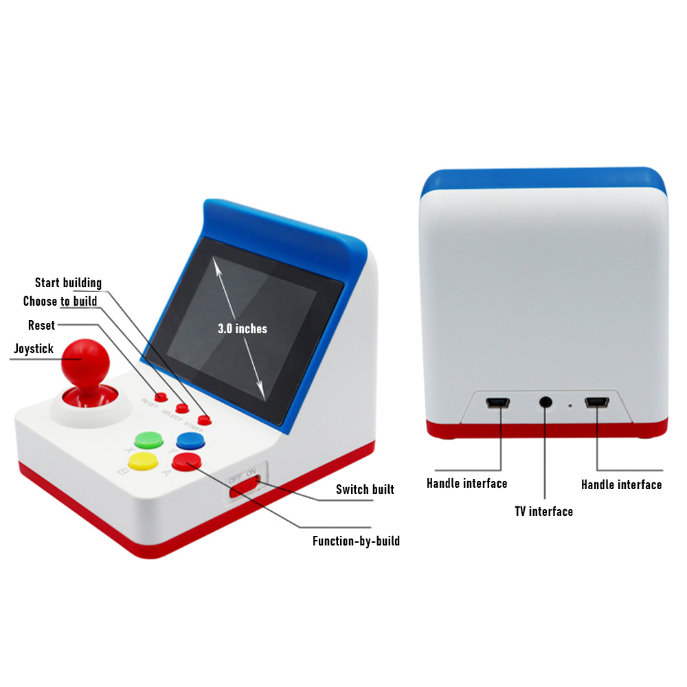 Mini station d'arcade portable - Retro Gaming Fun avis et prix
