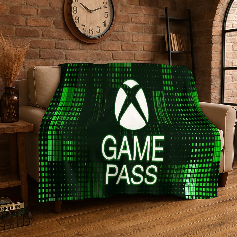 Couverture en flanelle rétro a - Retro Gaming Xbox avis et prix