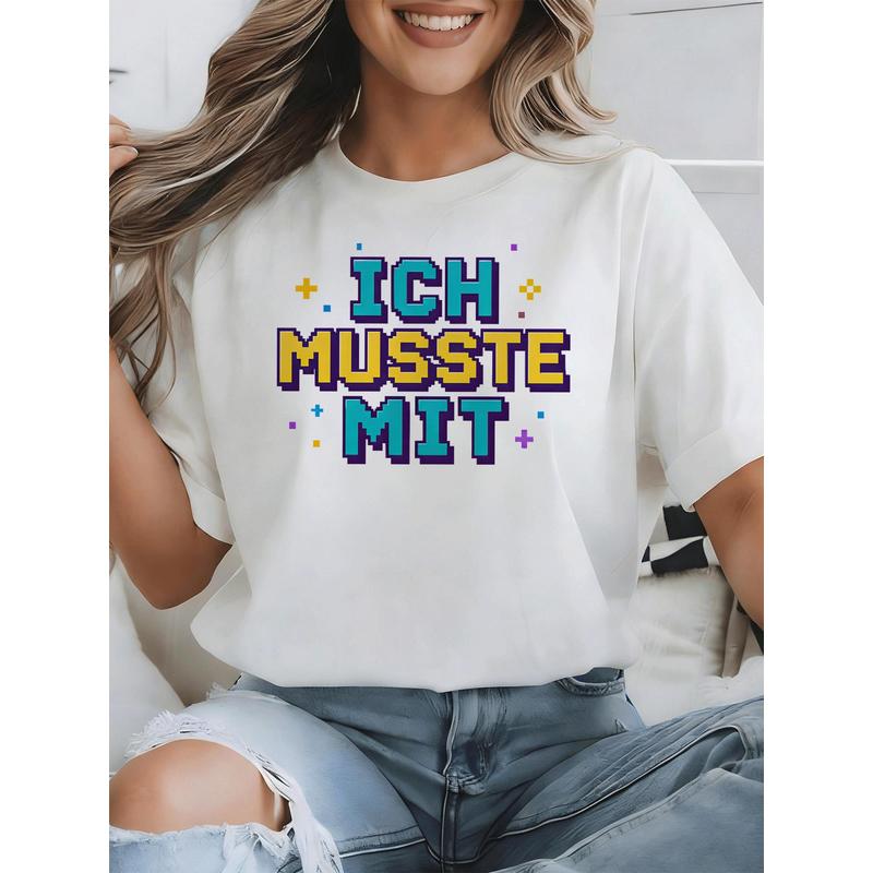 Ich Musste Mit German Meme T-S - Retro Gaming Font Free avis et prix