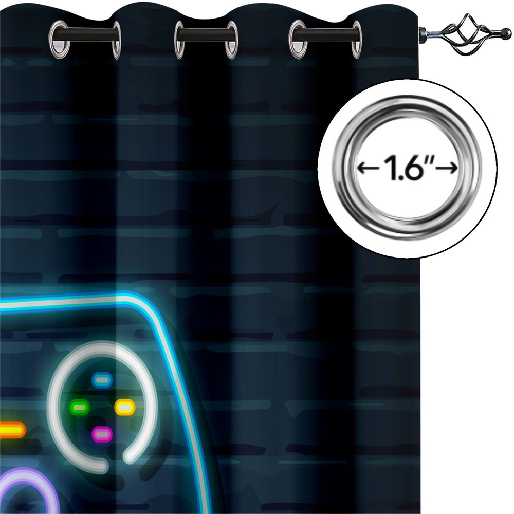 Rideaux occultants imprimés nu - Retro Gaming Youtube avis et prix