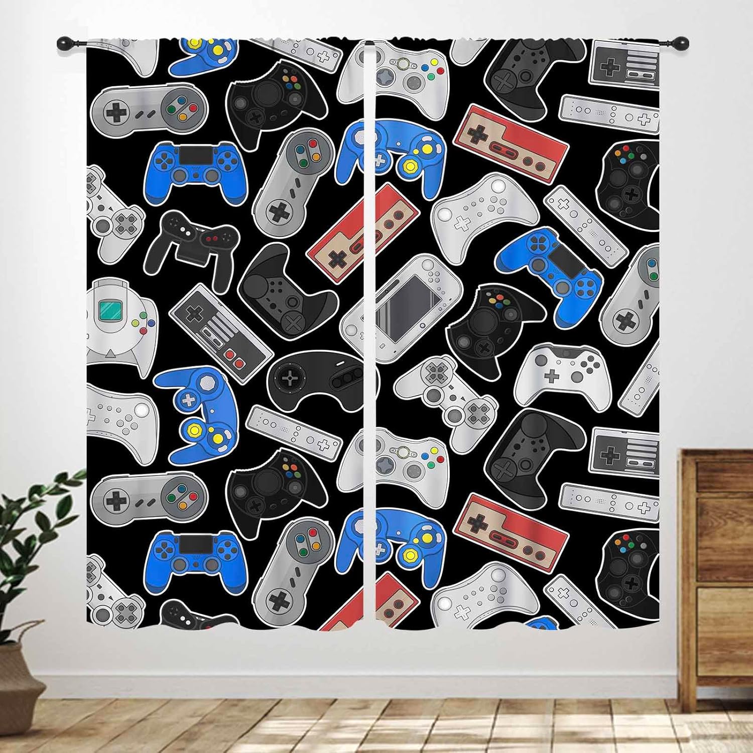 Rideaux « Contrôleurs Rétro »  - Retro Gaming Youtube avis et prix