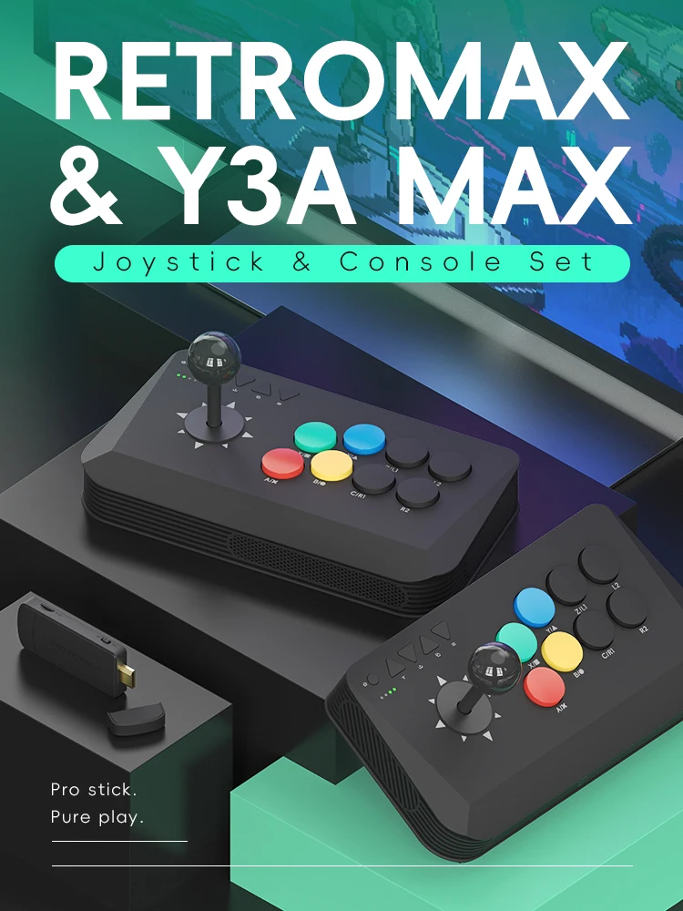 Joystick de combat sans fil Y3 - Retro Gaming Stick avis et prix