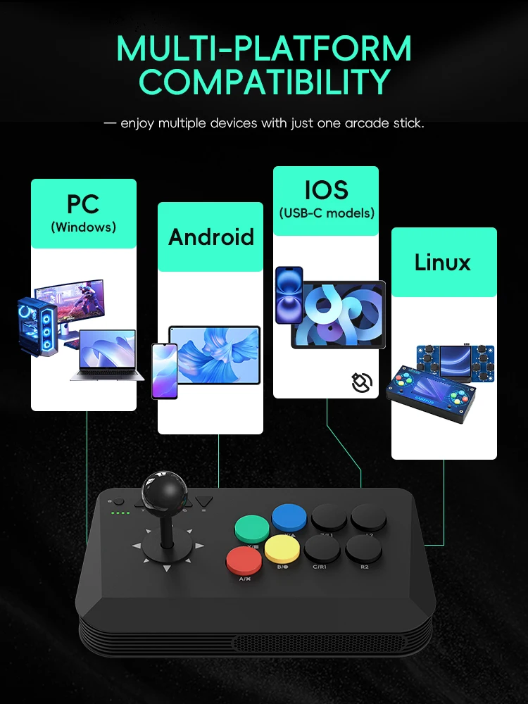 Joystick de combat sans fil Y3 - Retro Gaming Stick avis et prix