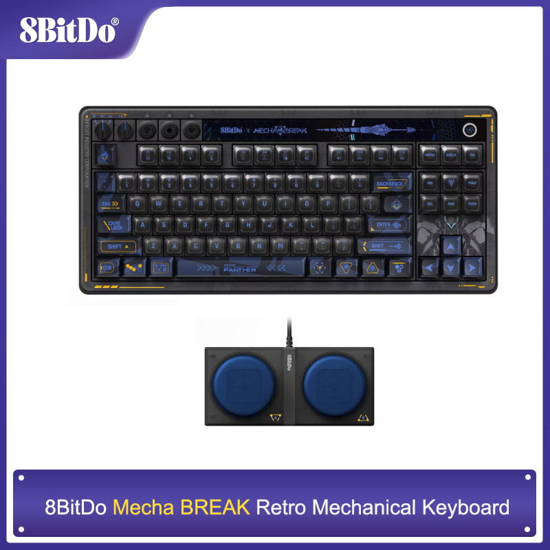 Clavier mécanique rétro 8BitDo - Retro Gaming Windows avis et prix