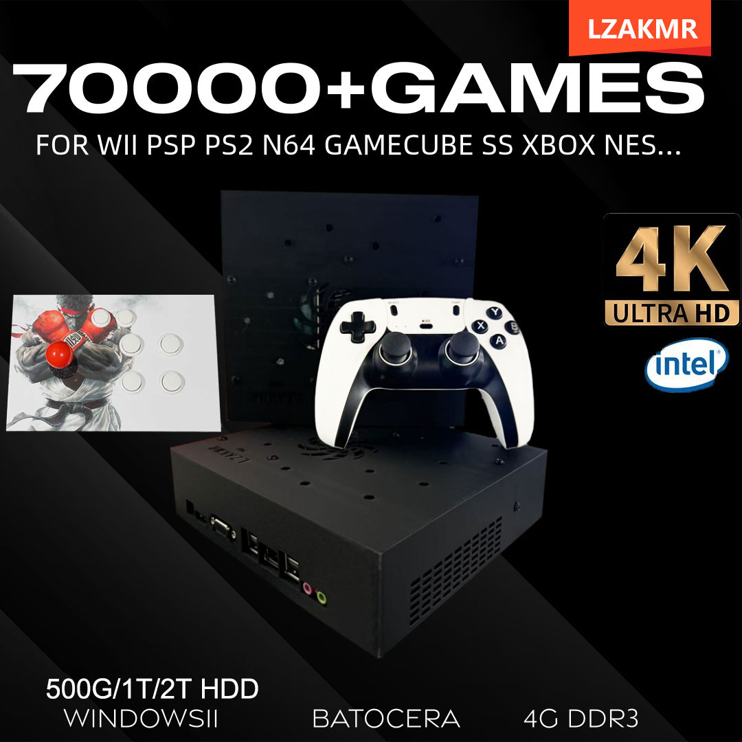 Console de jeu rétro 70000 + j - Retro Gaming Windows avis et prix