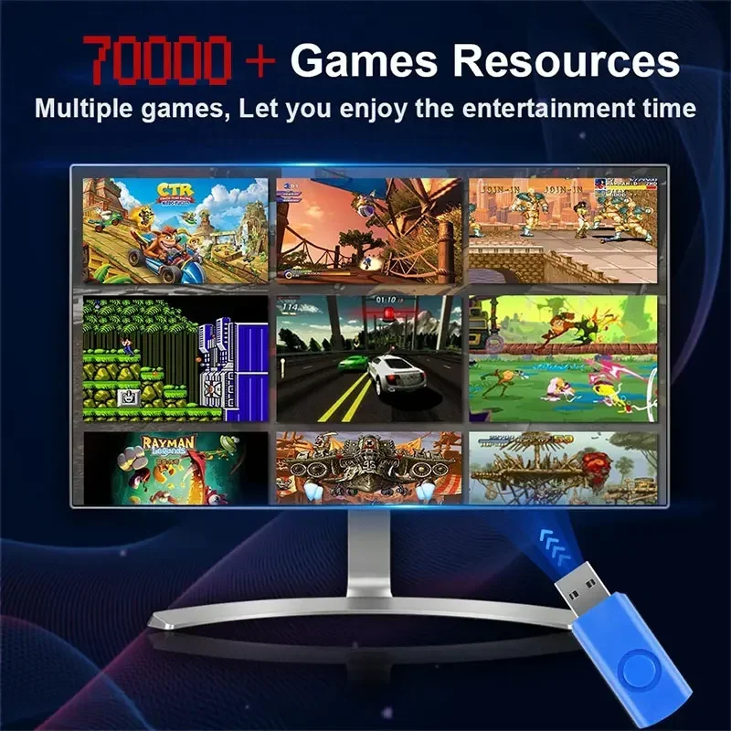 Console de jeu rétro 70000 + j - Retro Gaming Windows avis et prix